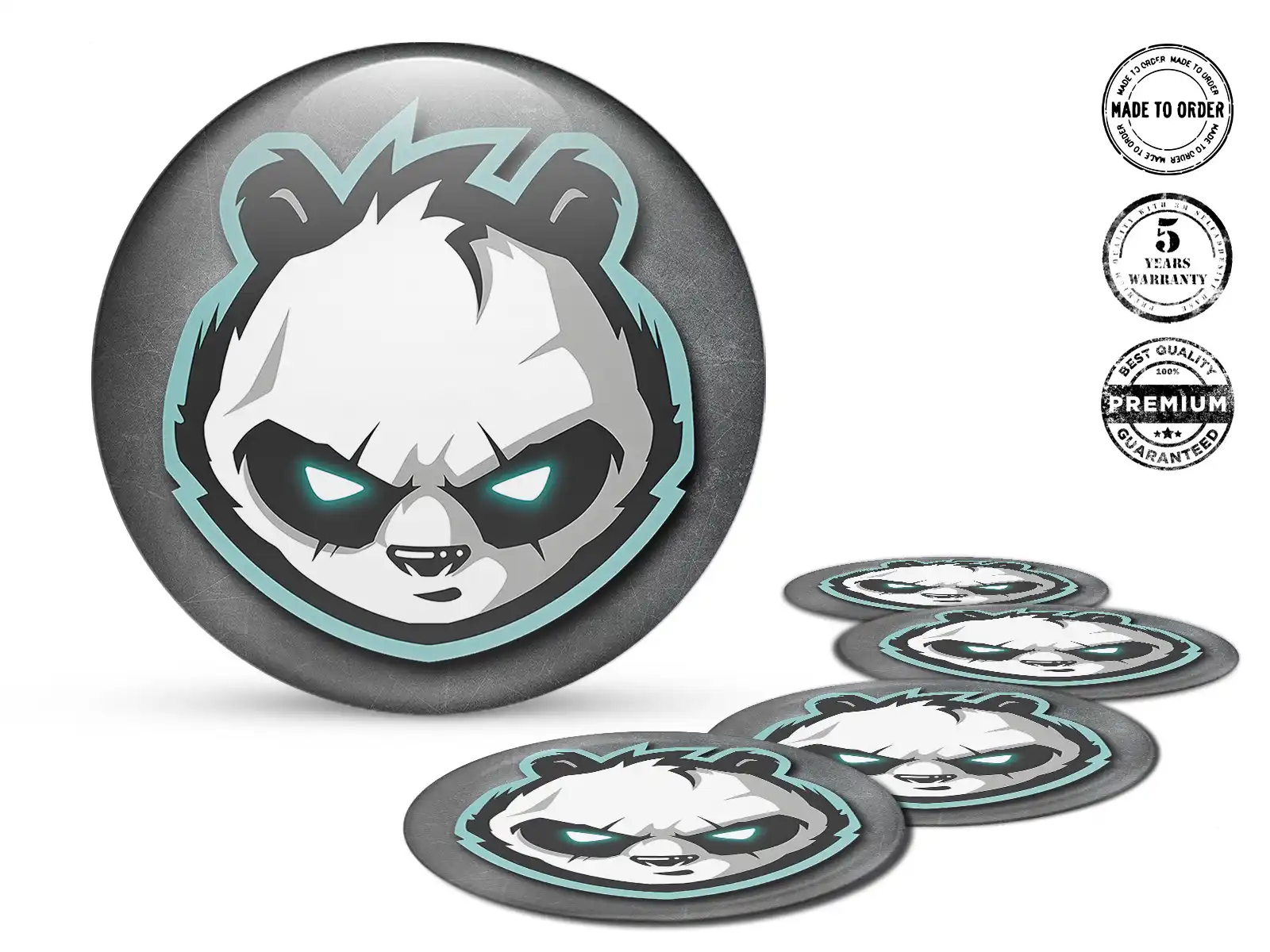 Domed sticker Superior Finish Luxury Dome Badges
